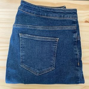 Super High Rise Hallie Skinny Jeans — Disco Style — Size 16 from ASOS